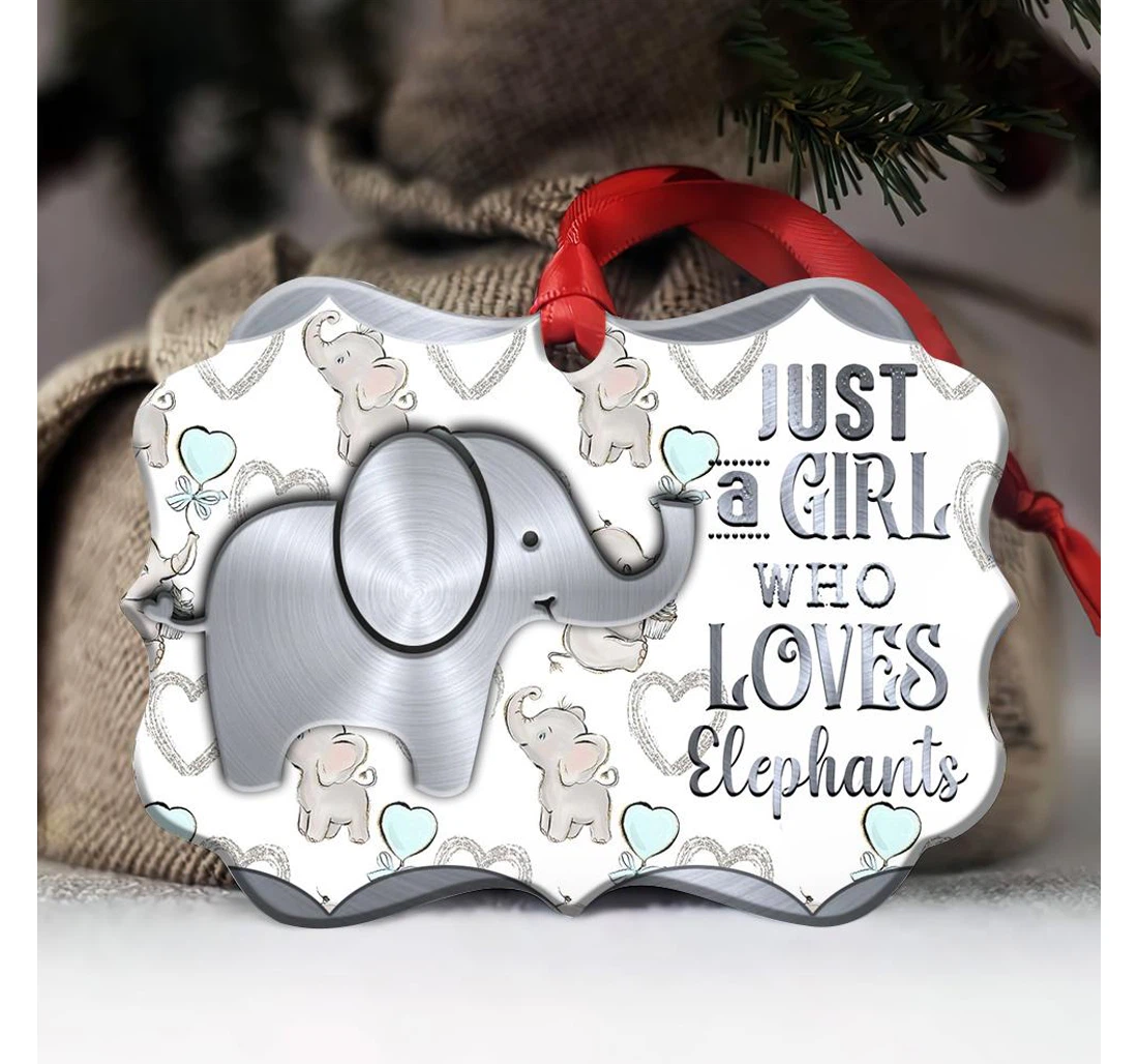 Elephant Metal Style Ttaz2610031z Ornament MDF Ornament