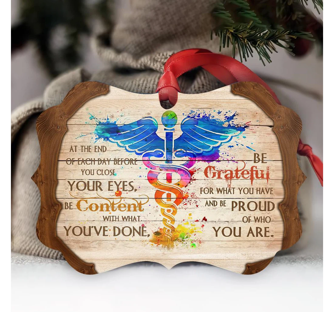 Nurse Be Grateful Thaz0510016z Ornament MDF Ornament