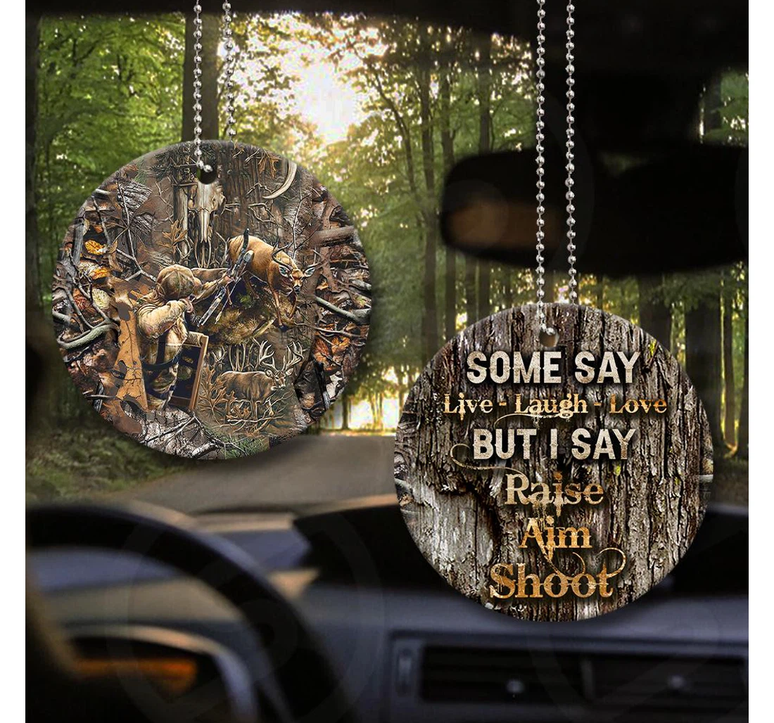 Hunting Passion Adaa0610004z Circle Ornament MDF Ornament