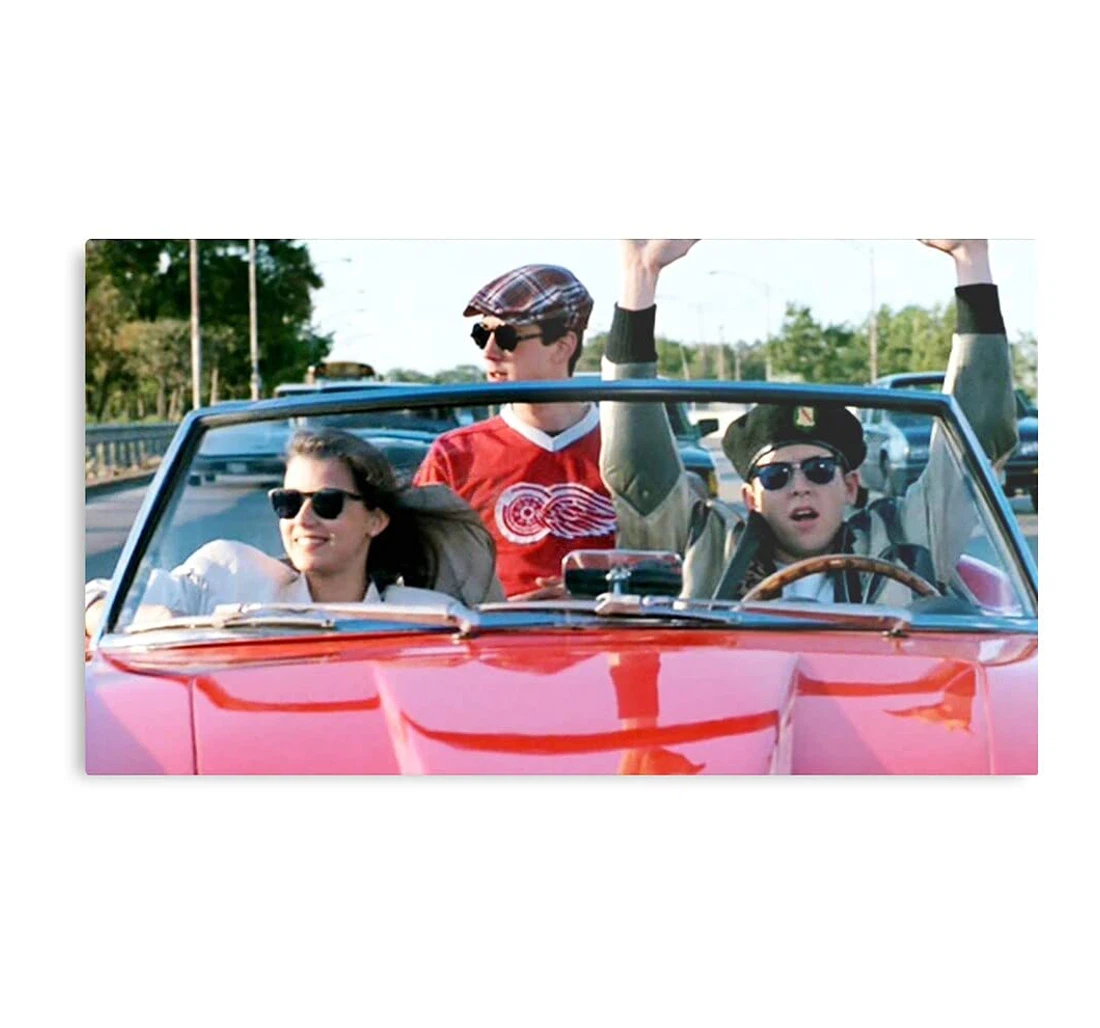 Poster, Canvas - Candles Ferris Sixteen Bueller The Print Framed Wall Art