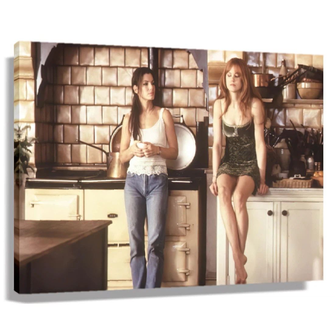 Framed Canvas - Practical Magic Fantasy Movie Nicole Kidman - Wall Art, Poster