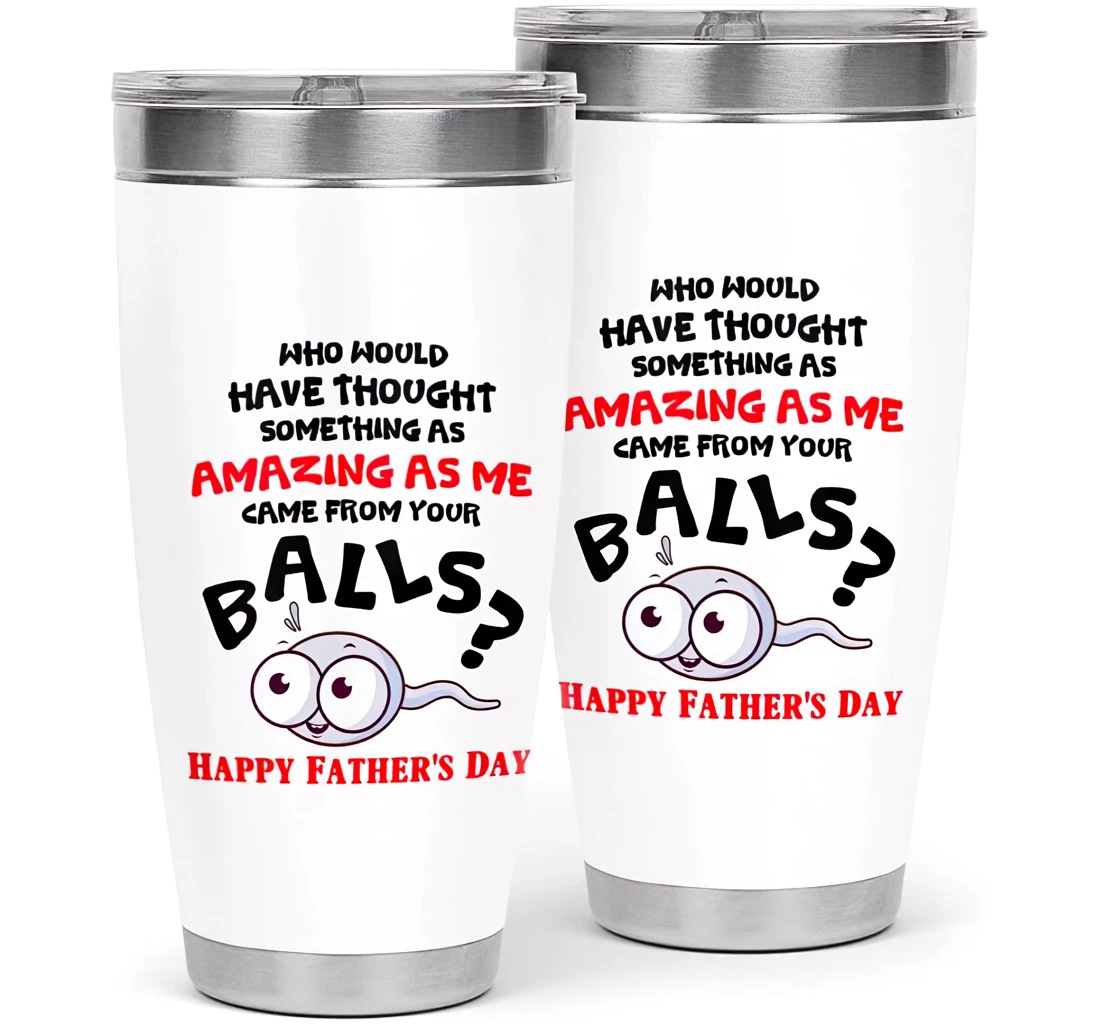 Who Would Have Thought Something As Amazing As Me Funny Gift Your Dad Dog Dad Dog Lovers Father's Day Customized Personalized