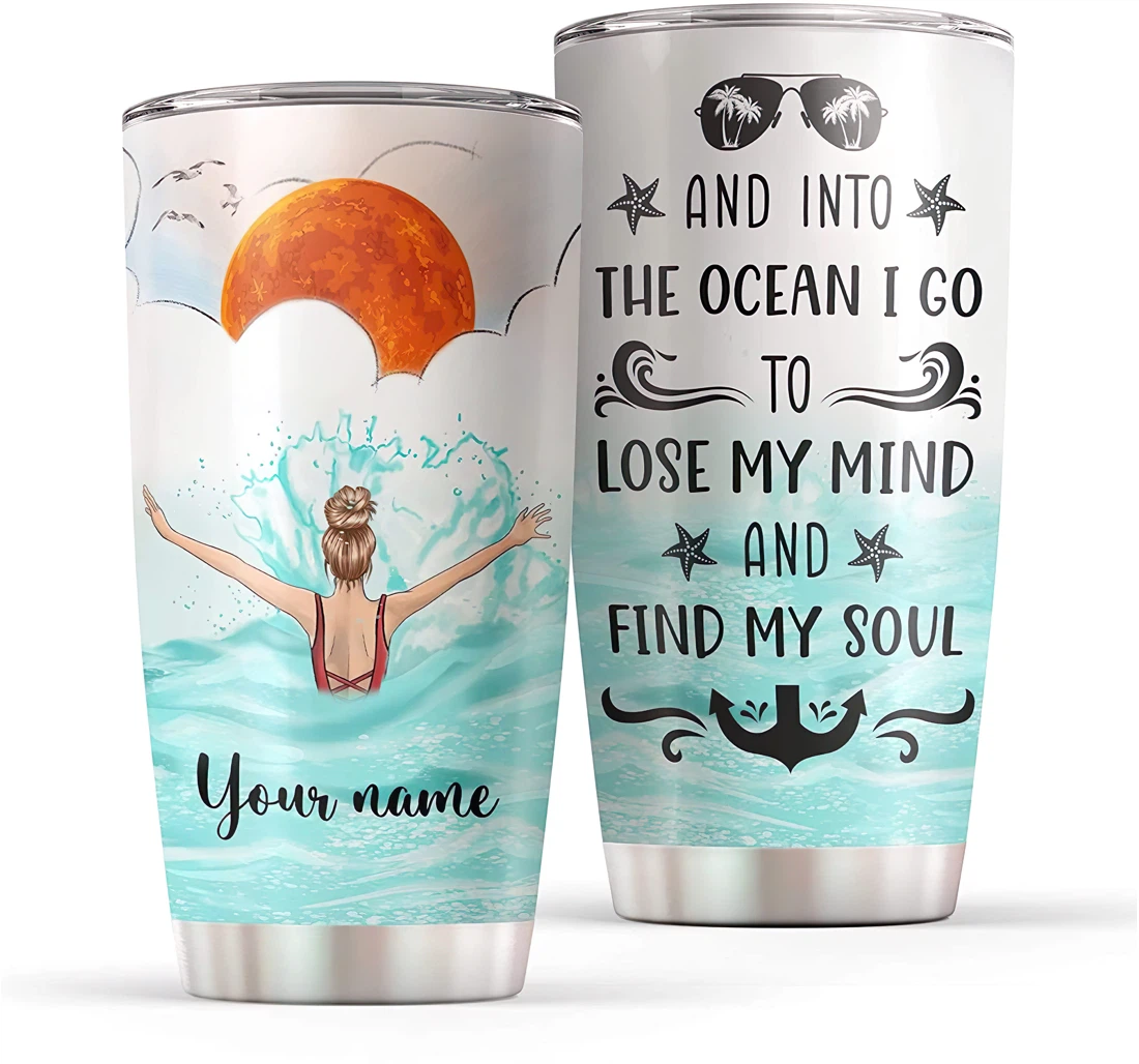 And Into The Ocean I Go To Lose My Mind And Find My Soul Gift Yourself Your Friends Girlfriends Your Relatives Ocean Lovers Mug