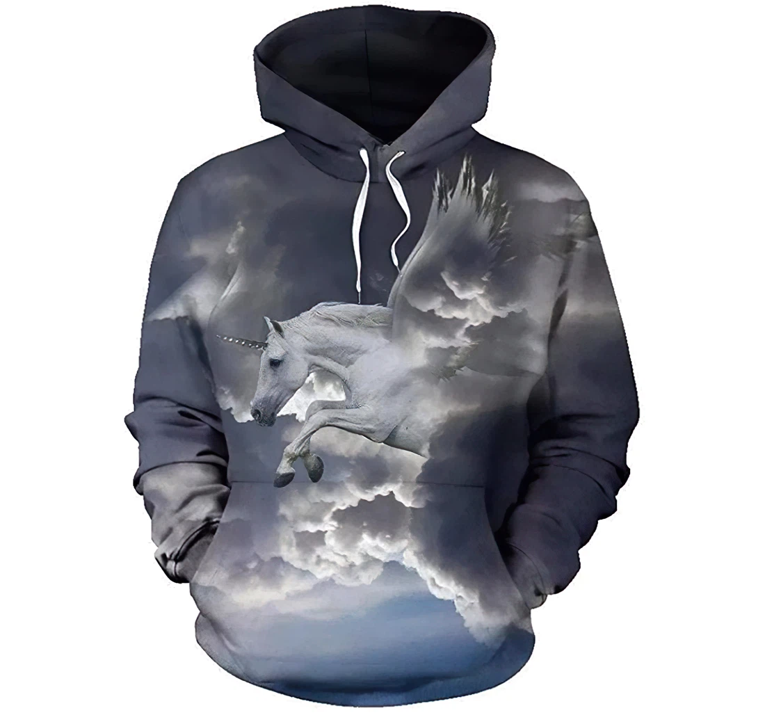 Horse Lightweight Premium Sportwear Up - 3D Printed Hoodie, Sweatshirt