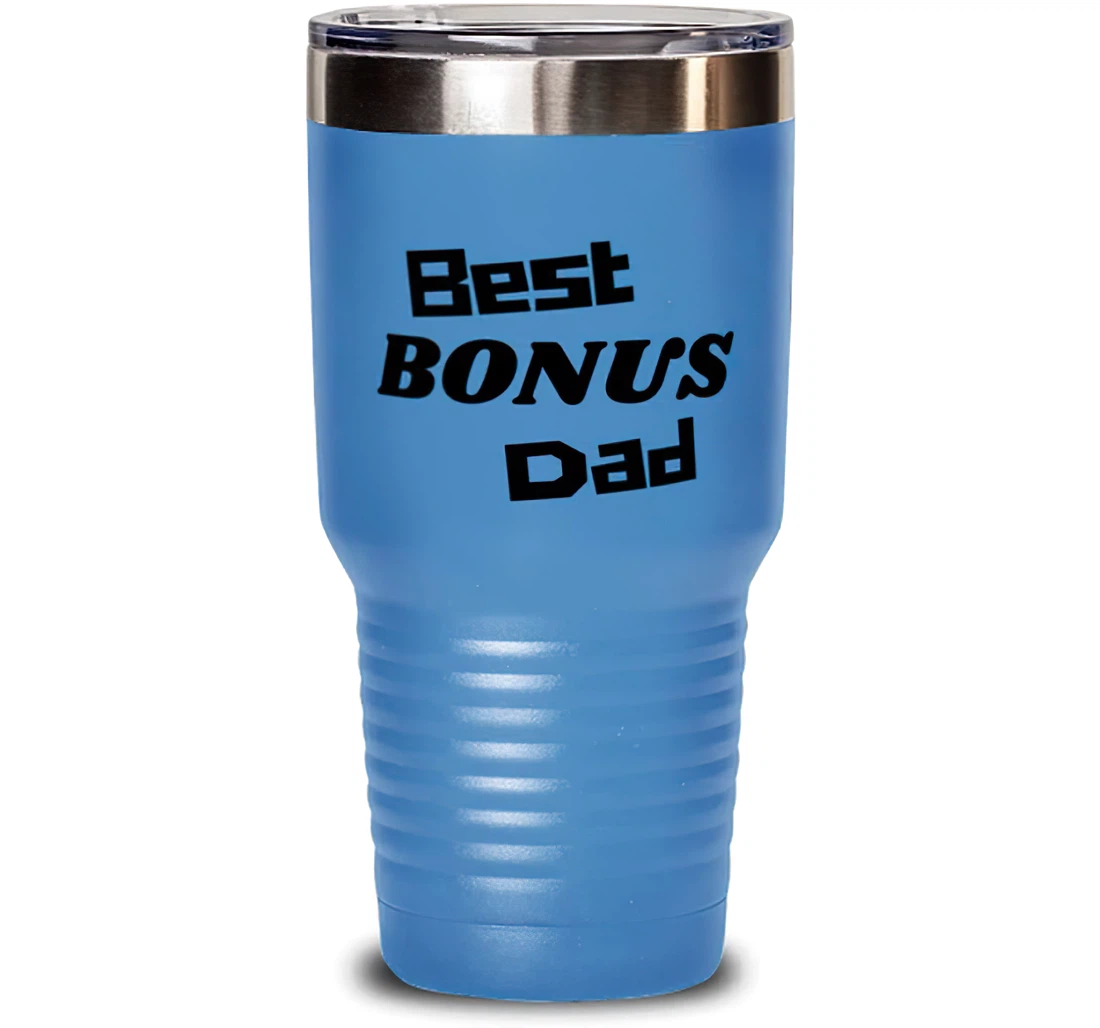 Motivational Dad Best Dad Dad From Son Daughter Stanless Steel Tumbler 30oz