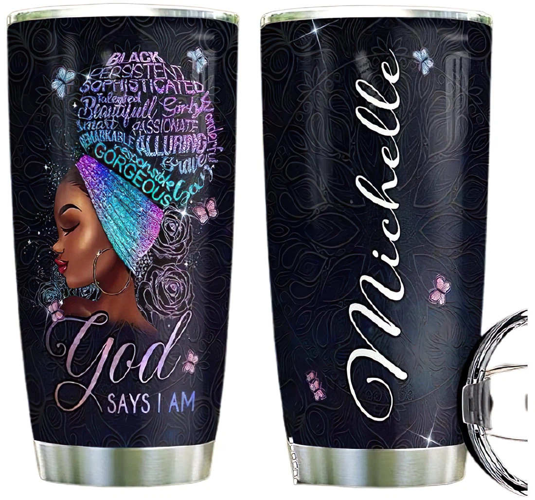 Women Faith Personalized Custom Personalized Cup Drinking Coffee Tumbler 20-30oz With Lid, Mug