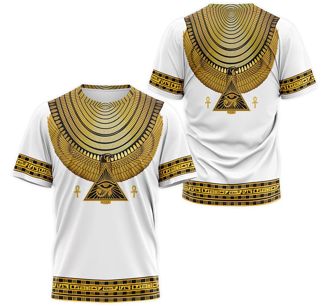 T-Shirt, Hoodie - The Wings And Eyes Of Horus Of Ancient Egypt 4 3D Printed