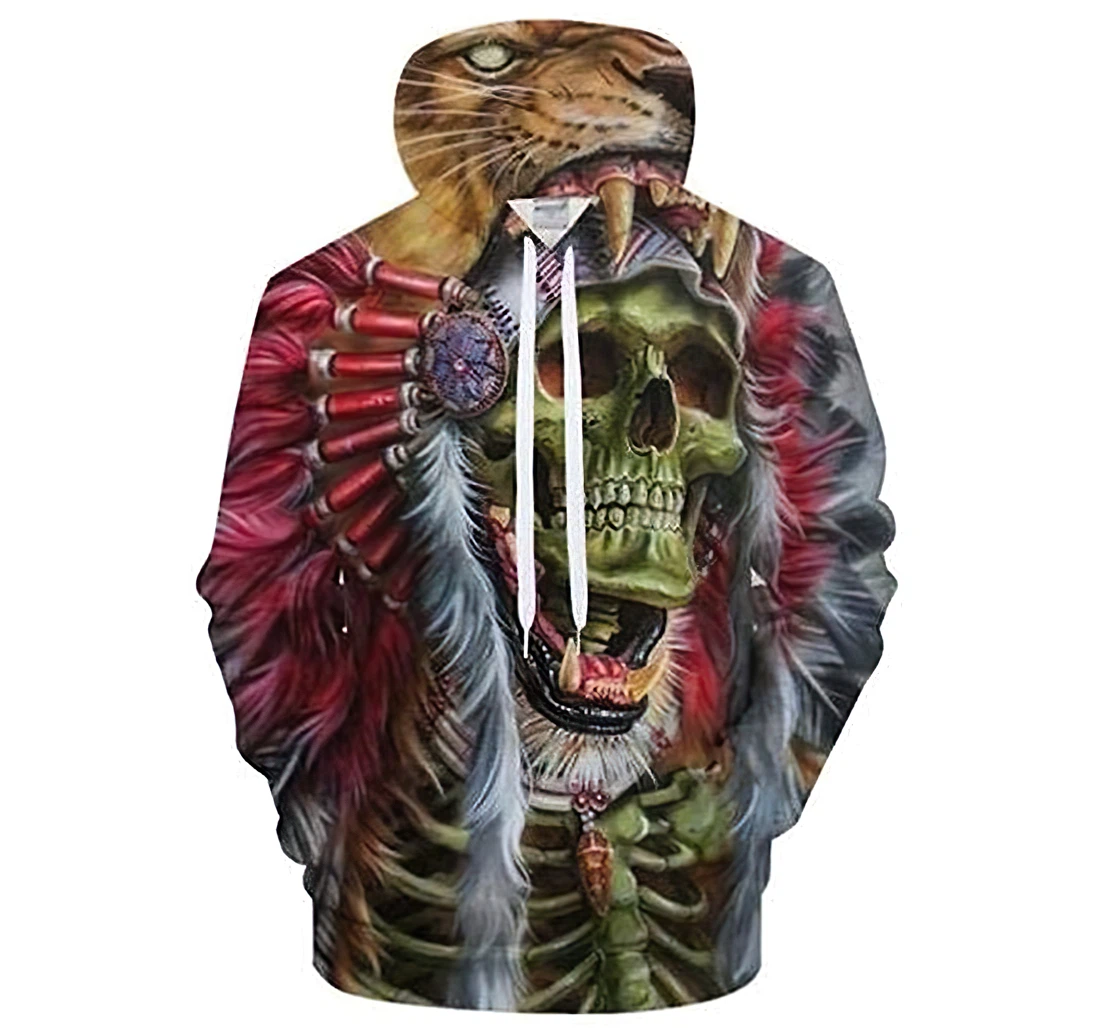 Christmast Skull Designed & Men S Lightweight Premium Sportwear Up - 3D Printed Hoodie, Sweatshirt