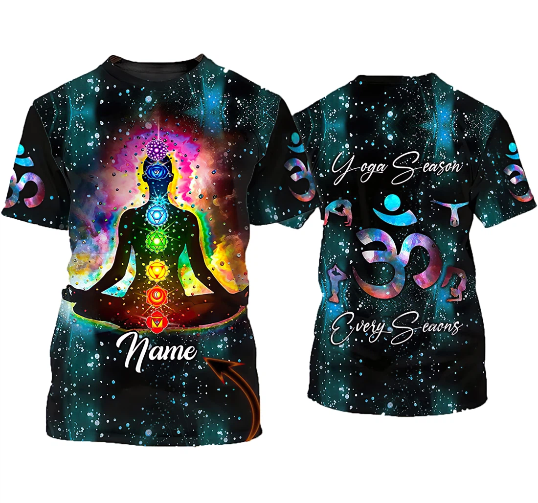 Personalized Yoga Sky Yoga Season Every Seaon Shirts - 3D Printed T-shirt