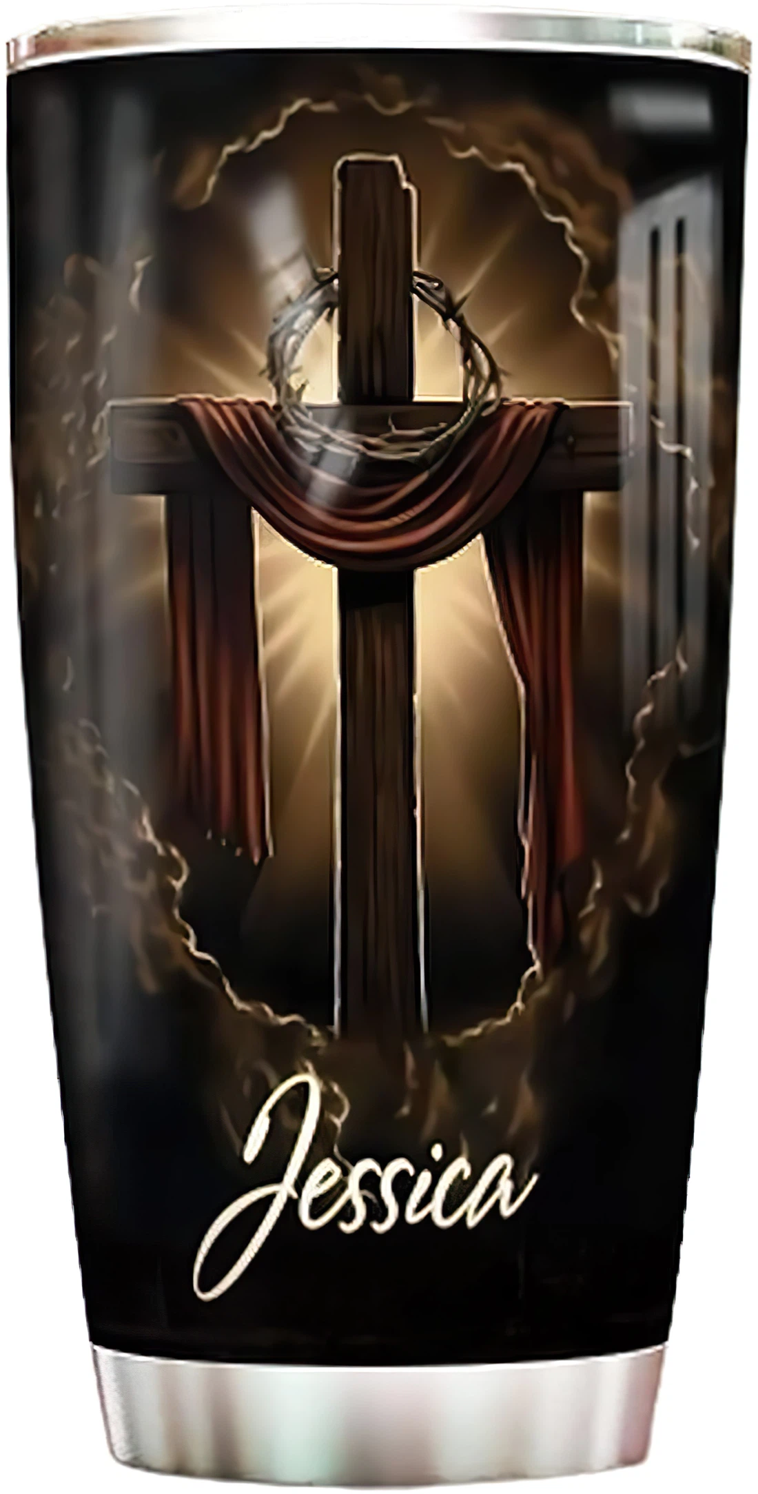 Personalized Tumblers - Bible Tumbler 20oz, 30oz With Lid Cup Travel Coffee Mug