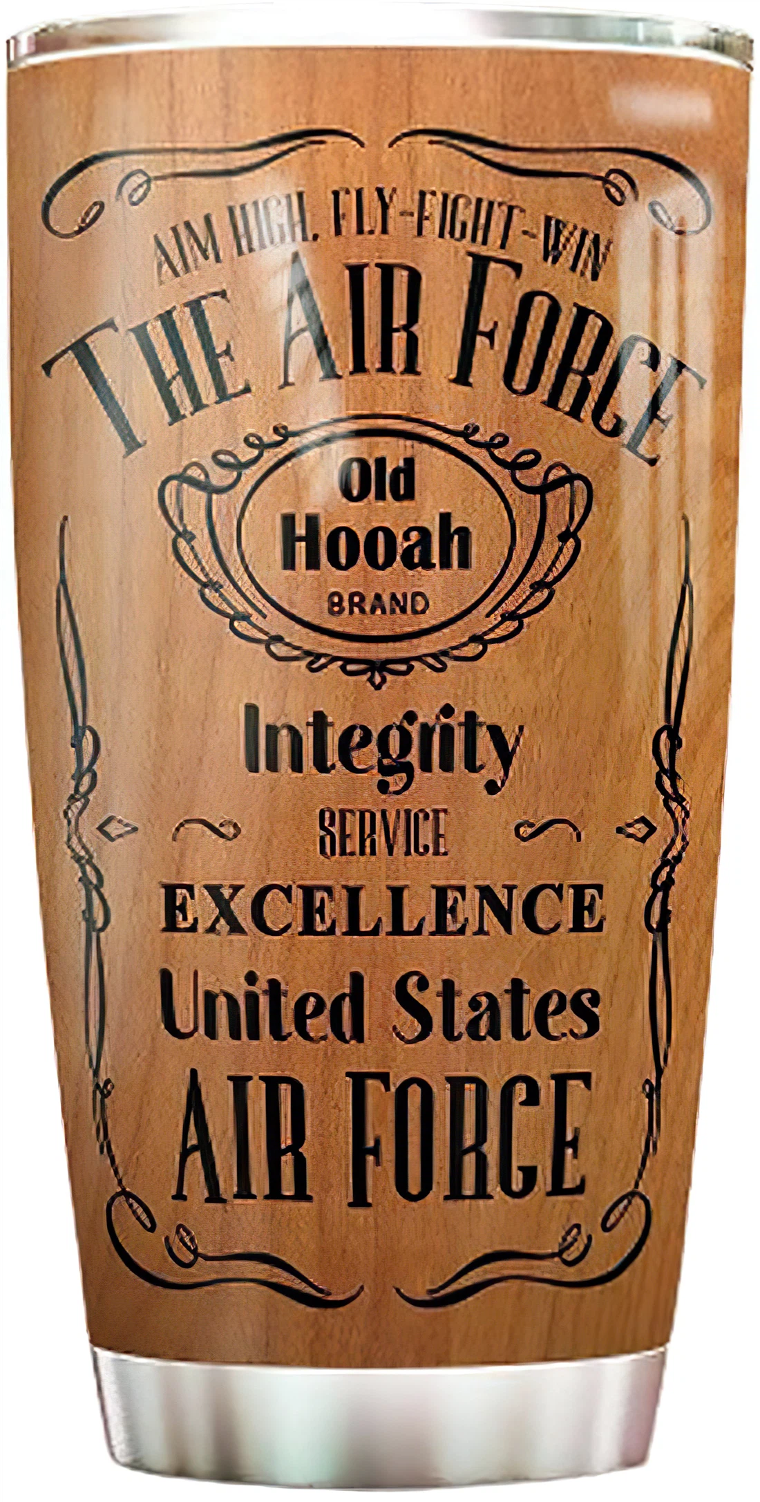 Personalized Tumblers - Air Force Tumbler 20oz, 30oz With Lid Cup Travel Coffee Mug