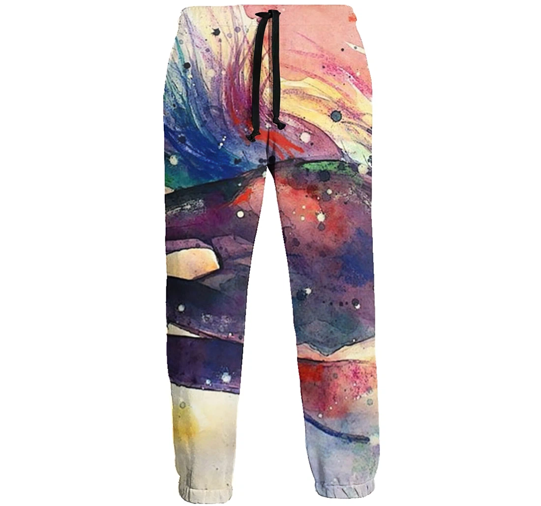 Watercolor Horse Painting Jogger Pants 3d Sweat Pants Hip Hop Garment Unisex Spring Sweatpants Sweatpant