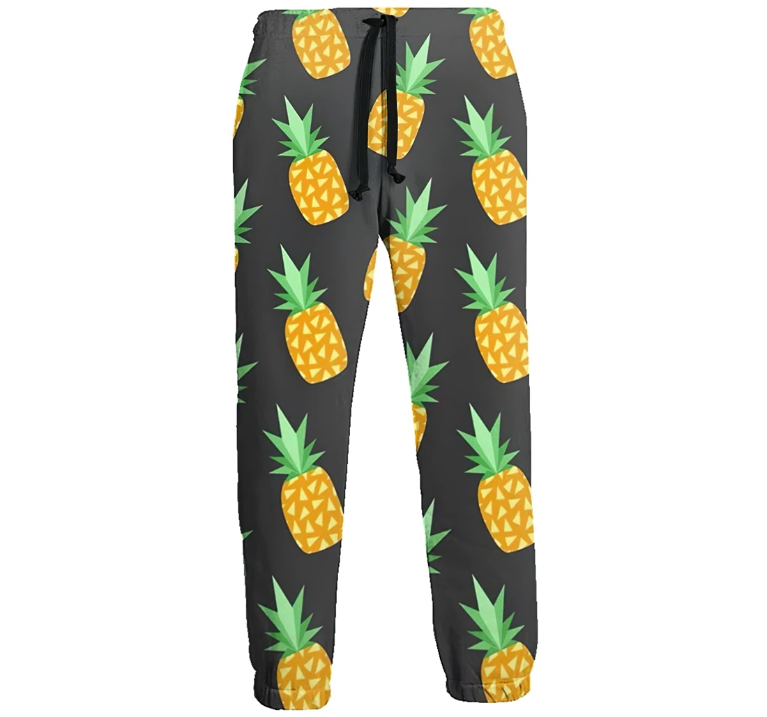 Pineapples Unisex 3d Graphic Jogger Pants Lightweight Comfortable Baggy Sweatpants With Drawstring Pockets Sweatpant