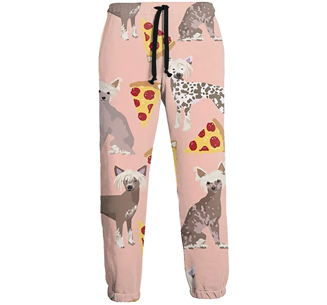 Dog And Cake Unisex 3d Graphic Jogger Pants Lightweight Comfortable Baggy Sweatpants With Drawstring Pockets Sweatpant