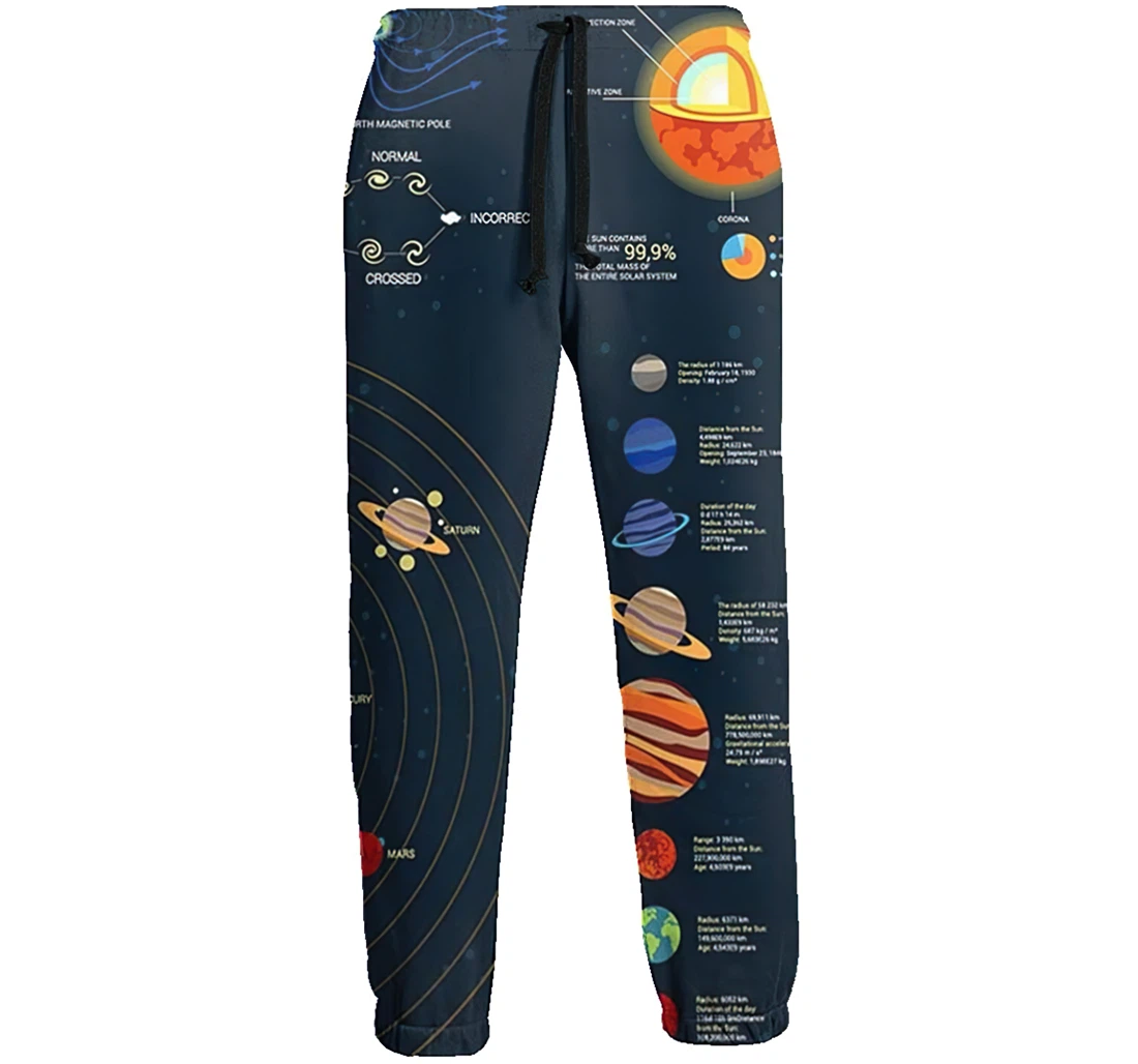 Illustration Of The Milky Way Galaxy Jogger Pants 3d Sweat Pants Hip Hop Garment Unisex Spring Sweatpants Sweatpant