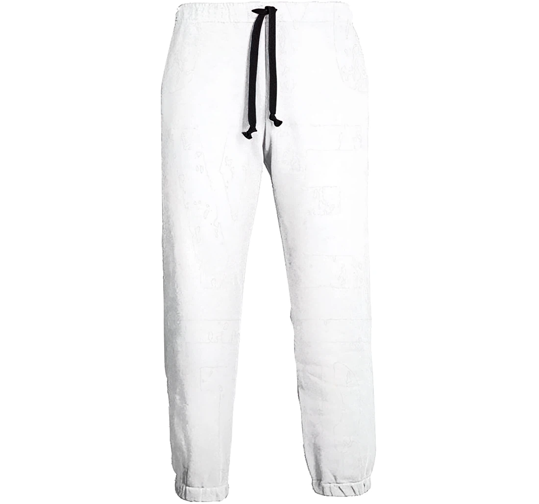 Dou You Ever Lift Casual Hip Hop Trousers Length Jogger Pants Baggy Drawstring Sweatpants With Pockets Sweatpant