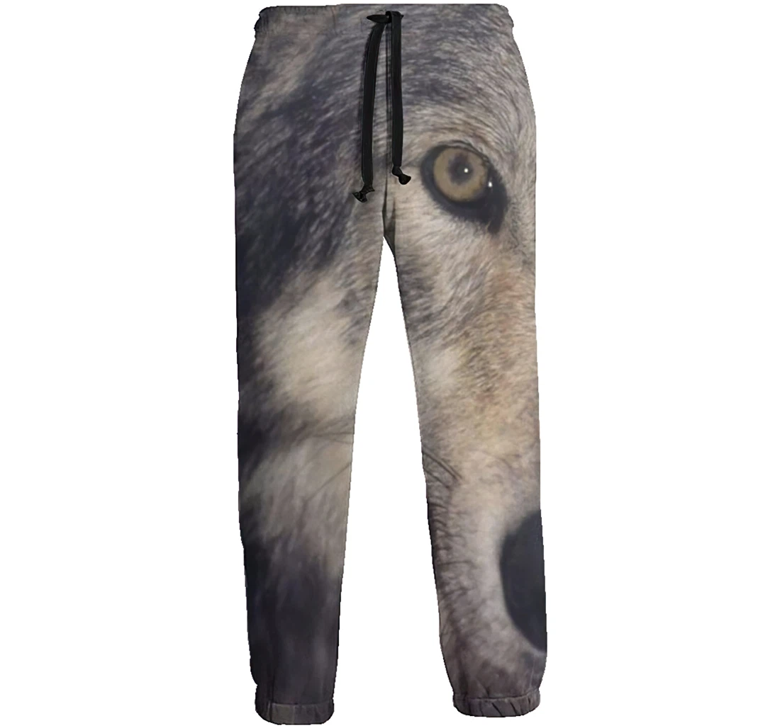 A Smile Wolf Men's Colored Flowers Casual Hip Hop Trousers Length Jogger Pants Baggy Drawstring Sweatpants With Pockets Sweatpant