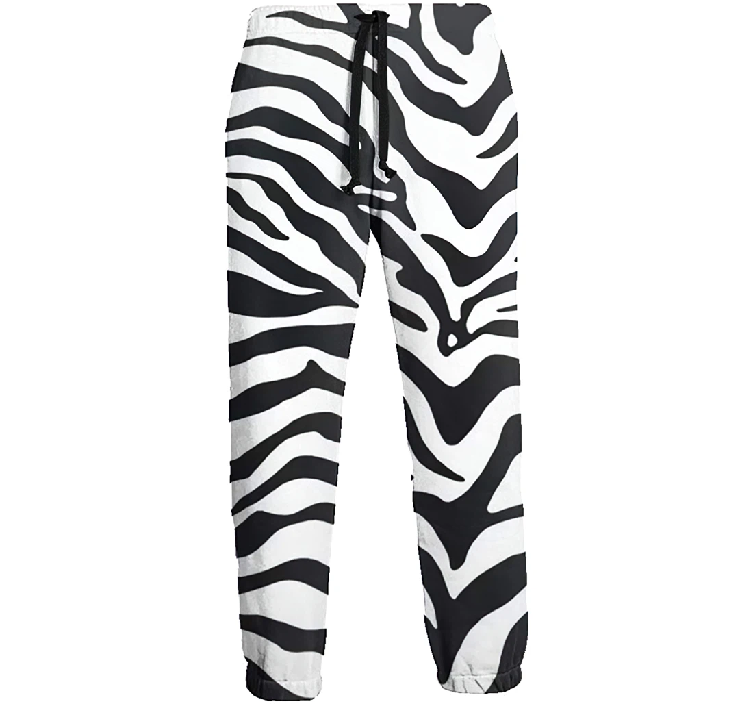 Zebra Stripe Jogger Pants 3d Sweat Pants Hip Hop Garment Unisex Spring Sweatpants Sweatpant