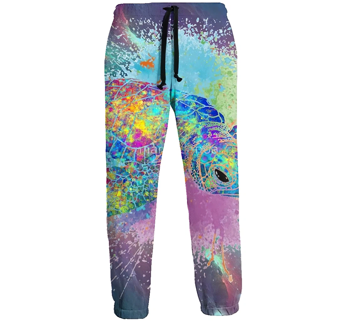 Lucid Tortoise Jogger Pants 3d Sweat Pants Hip Hop Garment Unisex Spring Sweatpants Sweatpant