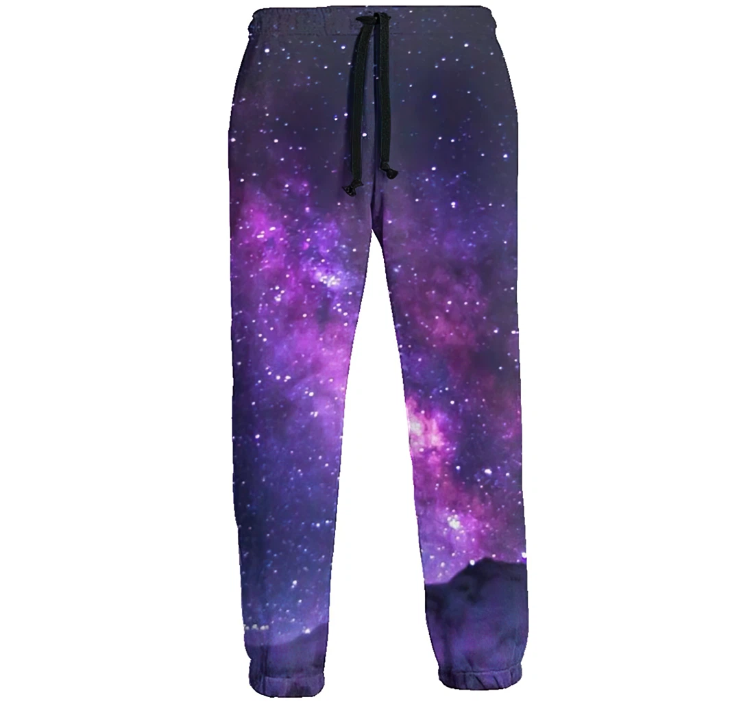 Galaxy Shimmering Over Nanga Jogger Pants 3d Sweat Pants Hip Hop Garment Unisex Spring Sweatpants Sweatpant
