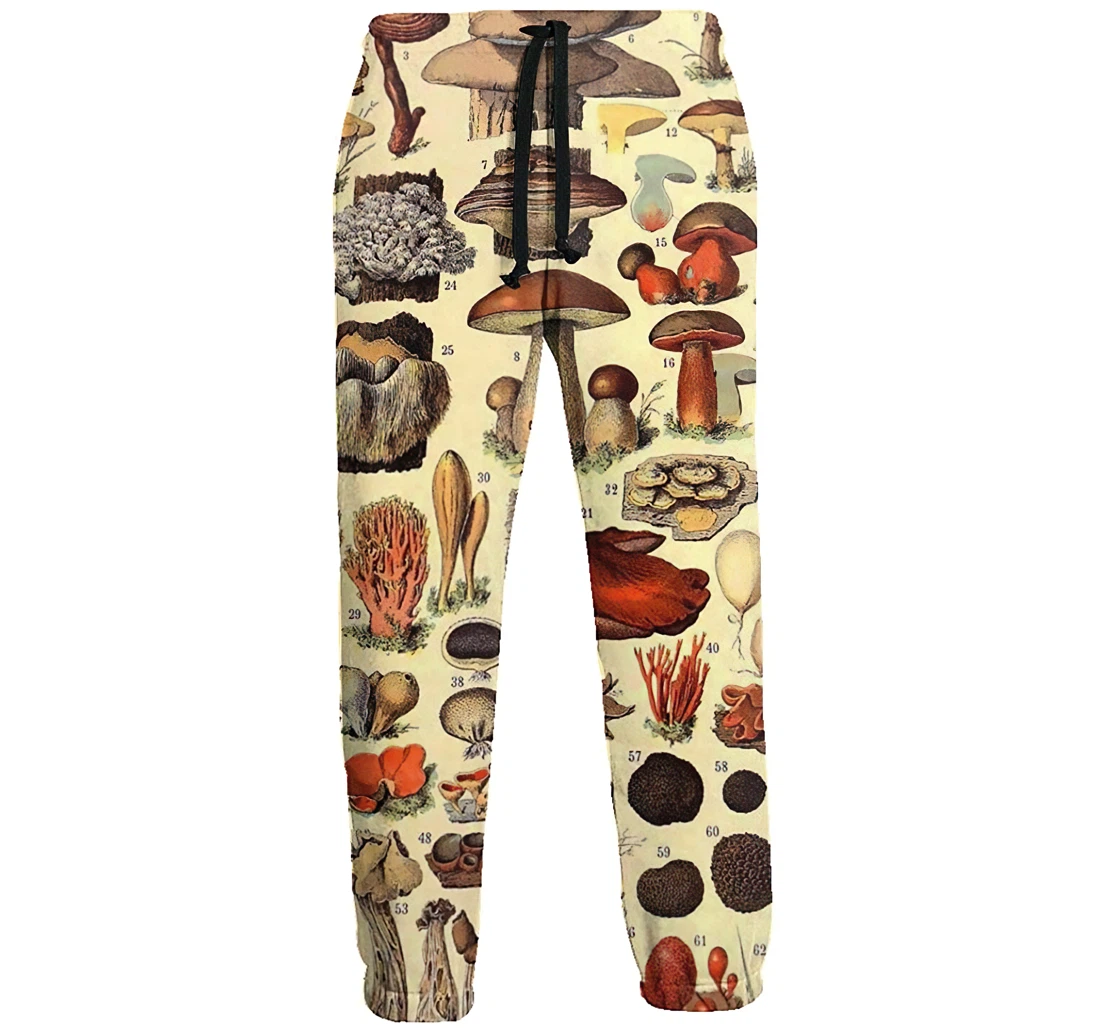 Popular Mushroom2 Jogger Pants 3d Sweat Pants Hip Hop Garment Unisex Spring Sweatpants Sweatpant