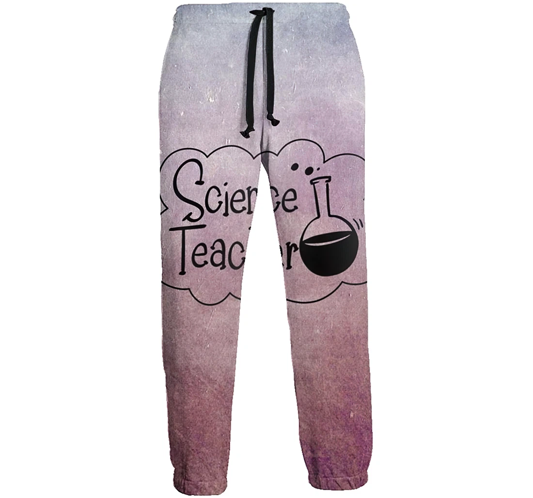 Science Teacher Jogger Pants 3d Sweat Pants Hip Hop Garment Unisex Spring Sweatpants Sweatpant