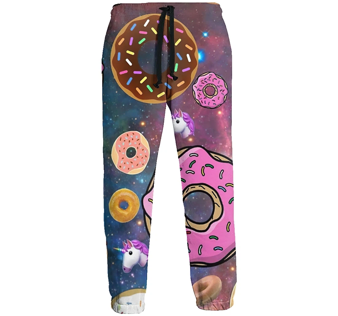 Cartoon Donut Jogger Pants 3d Sweat Pants Hip Hop Garment Unisex Spring Sweatpants Sweatpant