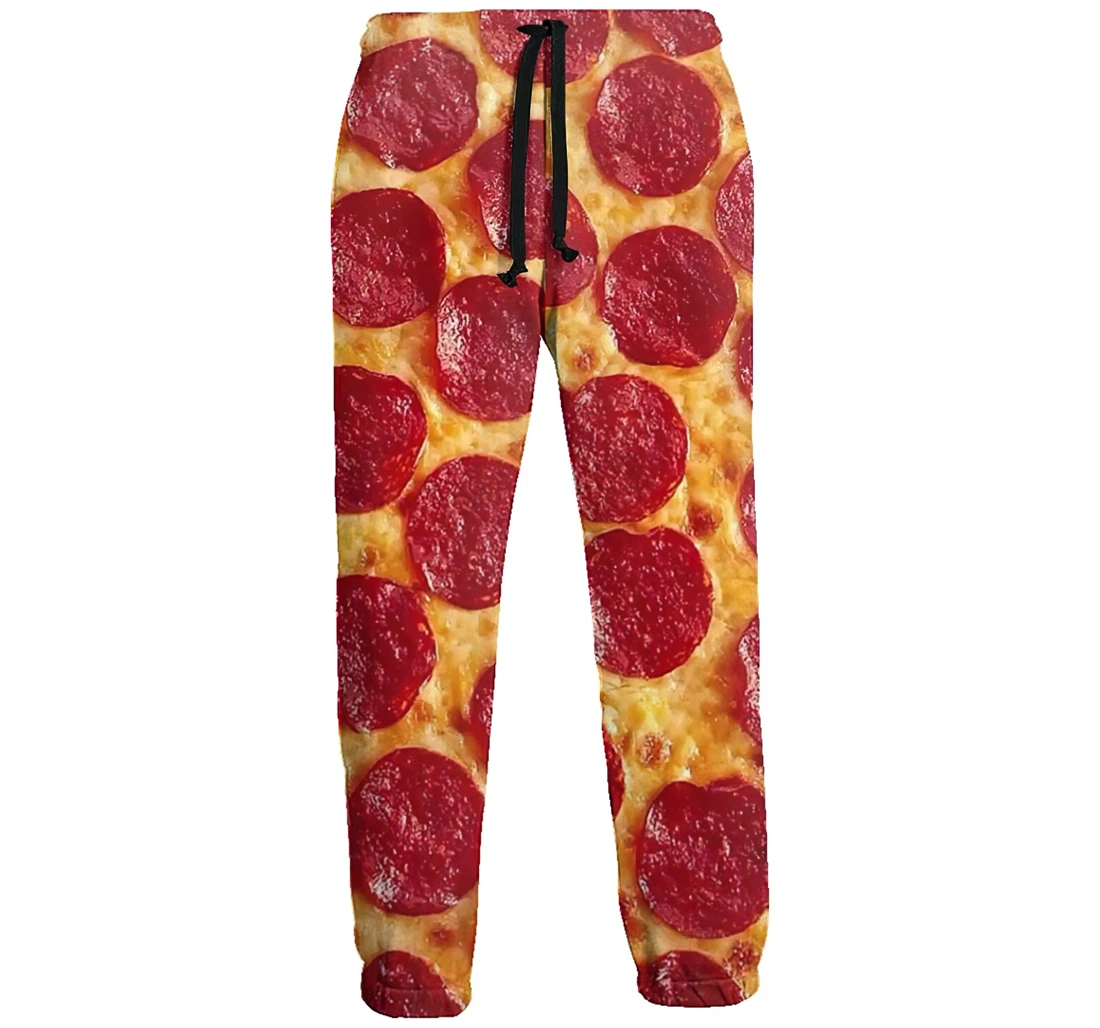 Salami Slice Pizza Jogger Pants 3d Sweat Pants Hip Hop Garment Unisex Spring Sweatpants Sweatpant