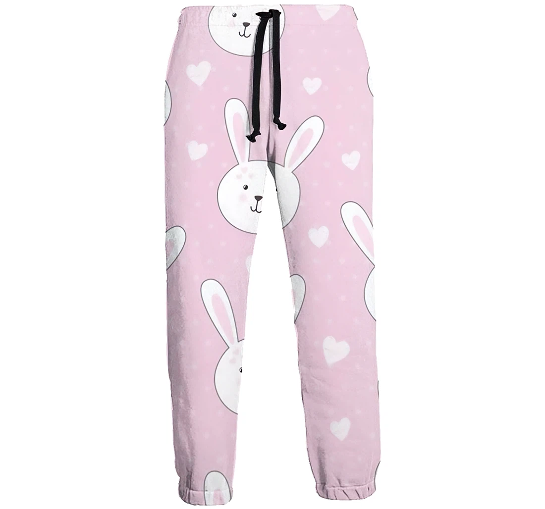 Rabbit Jogger Pants 3d Sweat Pants Hip Hop Garment Unisex Spring Sweatpants Sweatpant