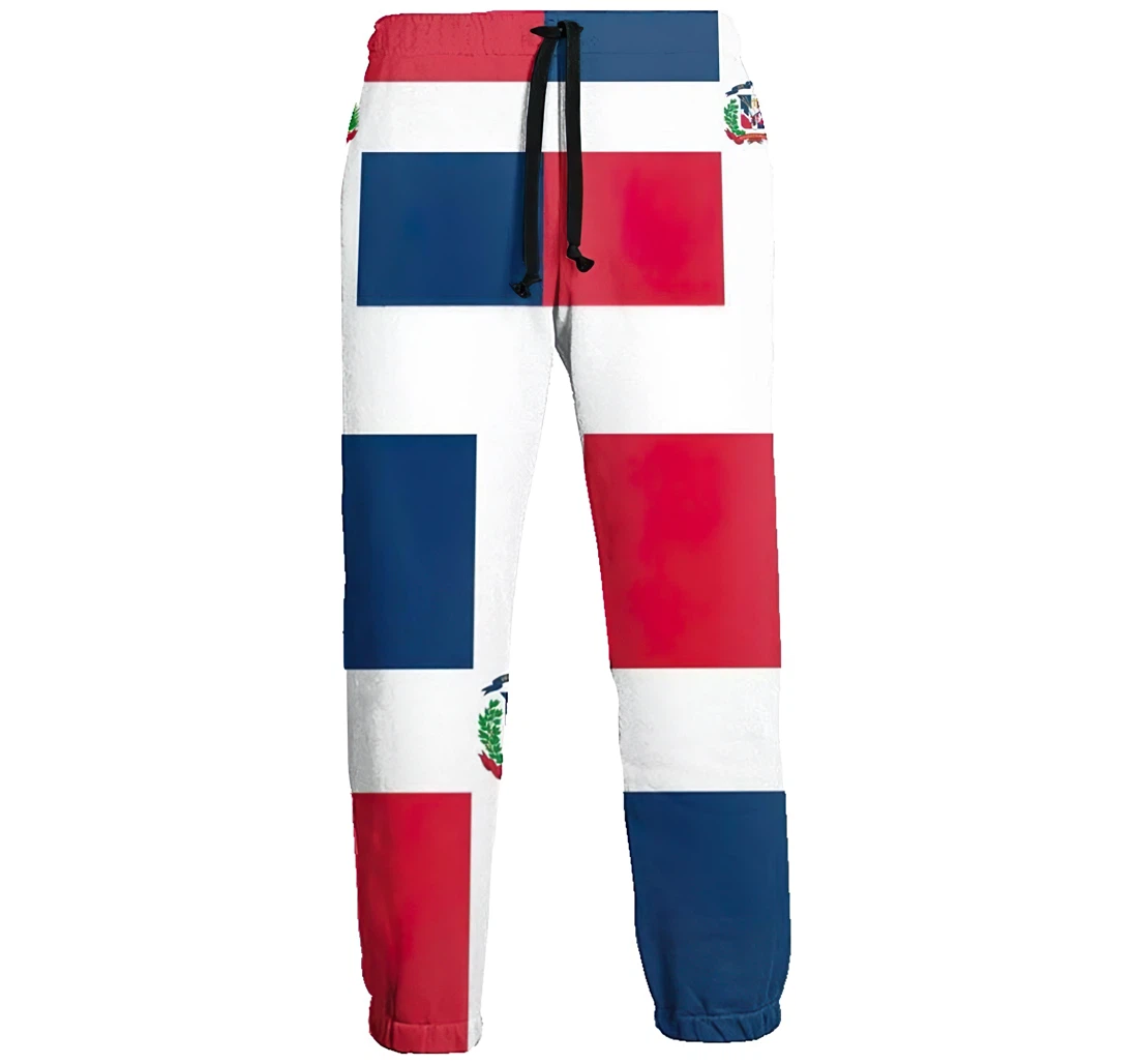 Flag Of The Dominican Republic Jogger Pants 3d Sweat Pants Hip Hop Garment Unisex Spring Sweatpants Sweatpant