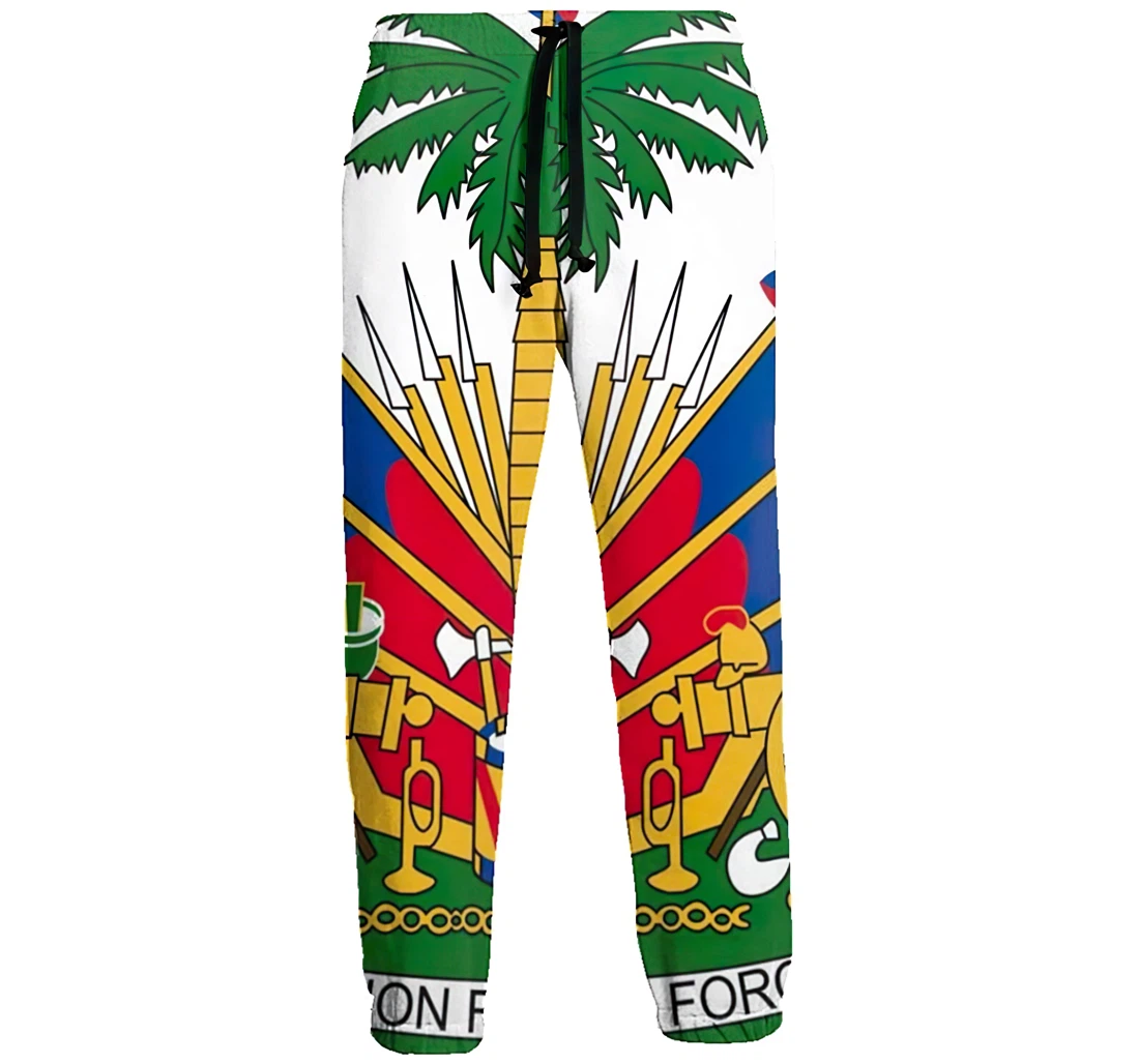 Flag Of Haiti Jogger Pants 3d Sweat Pants Hip Hop Garment Unisex Spring Sweatpants Sweatpant