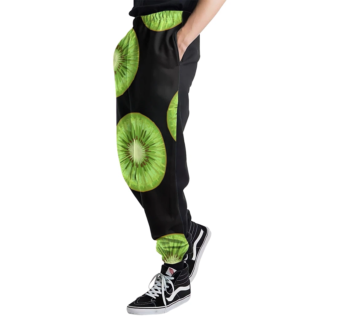 Kiwi Fruit Pieces Jogger Pants 3d Sweat Pants Hip Hop Garment Unisex Spring Sweatpants Sweatpant