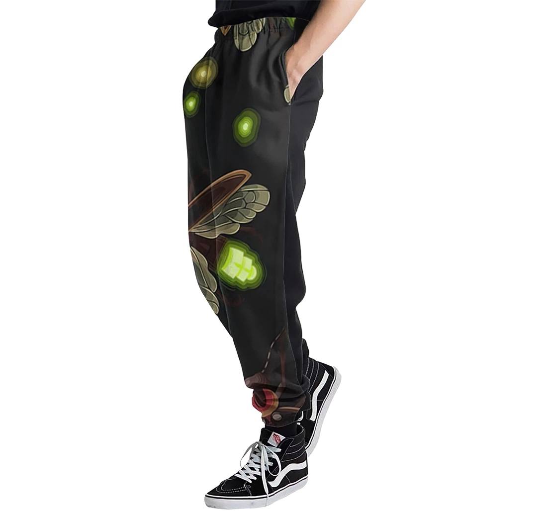 Fireflies Jogger Pants 3d Sweat Pants Hip Hop Garment Unisex Spring Sweatpants Sweatpant