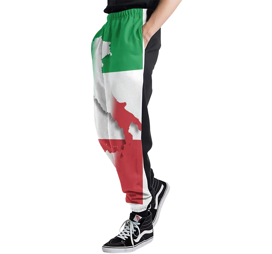 Italian Flag Jogger Pants 3d Sweat Pants Hip Hop Garment Unisex Spring Sweatpants Sweatpant