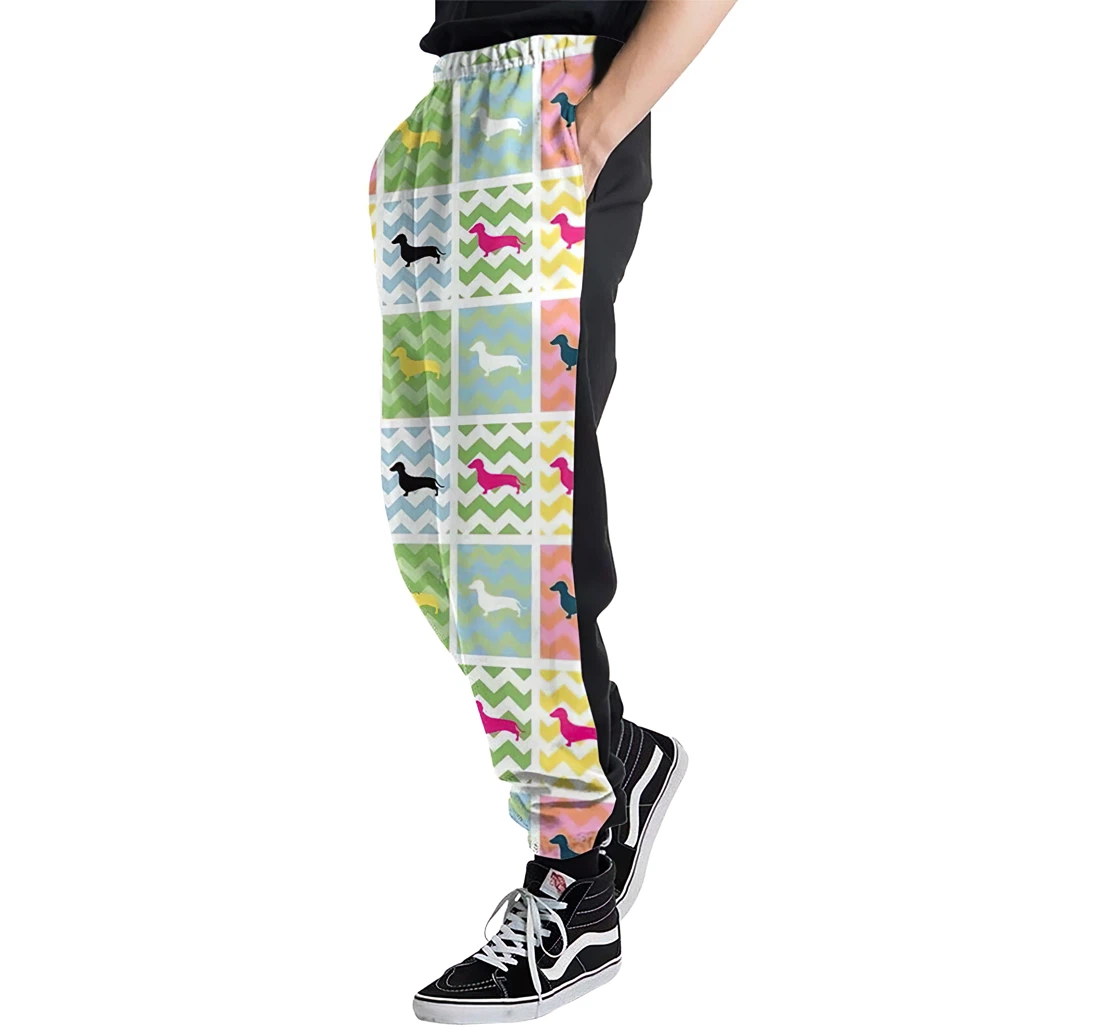 Dachshund Menwomen Sweatpants Funny Joggers Pants Sports Trousers With Drawstring Sweatpant