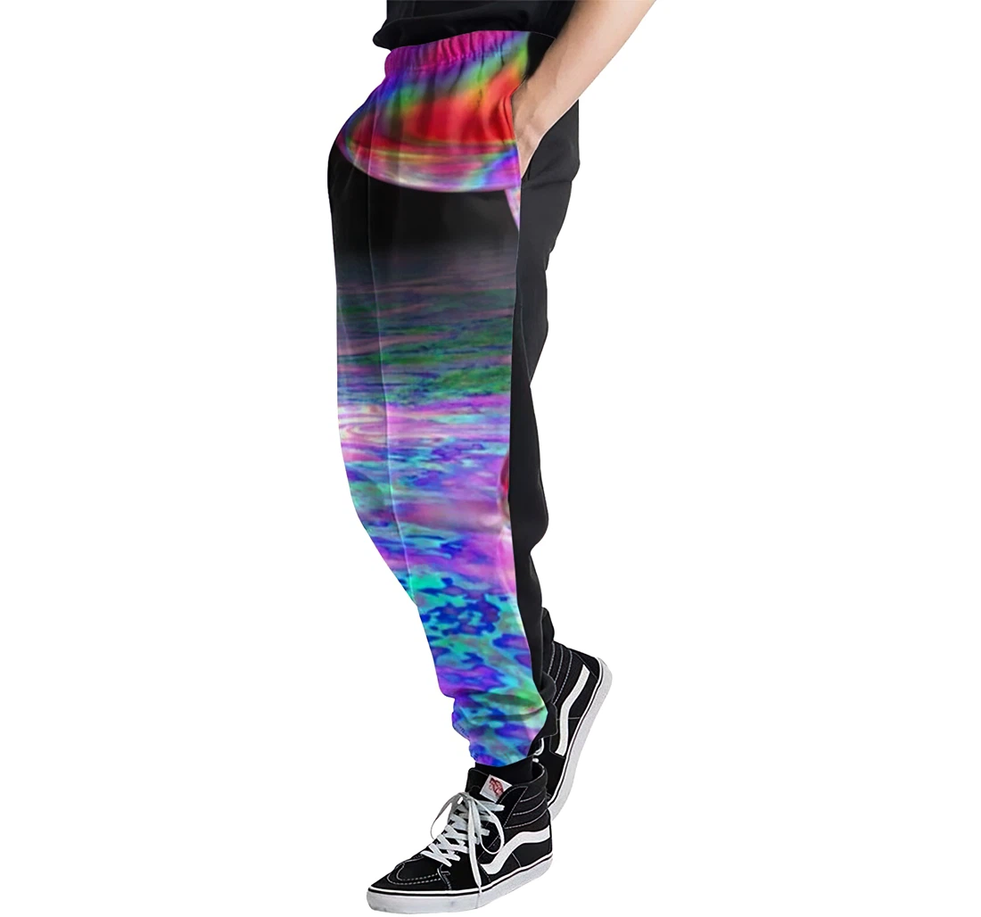 Abstract Colorful Trippy Mushroom Jogger Pants 3d Sweat Pants Hip Hop Garment Unisex Spring Sweatpants Sweatpant