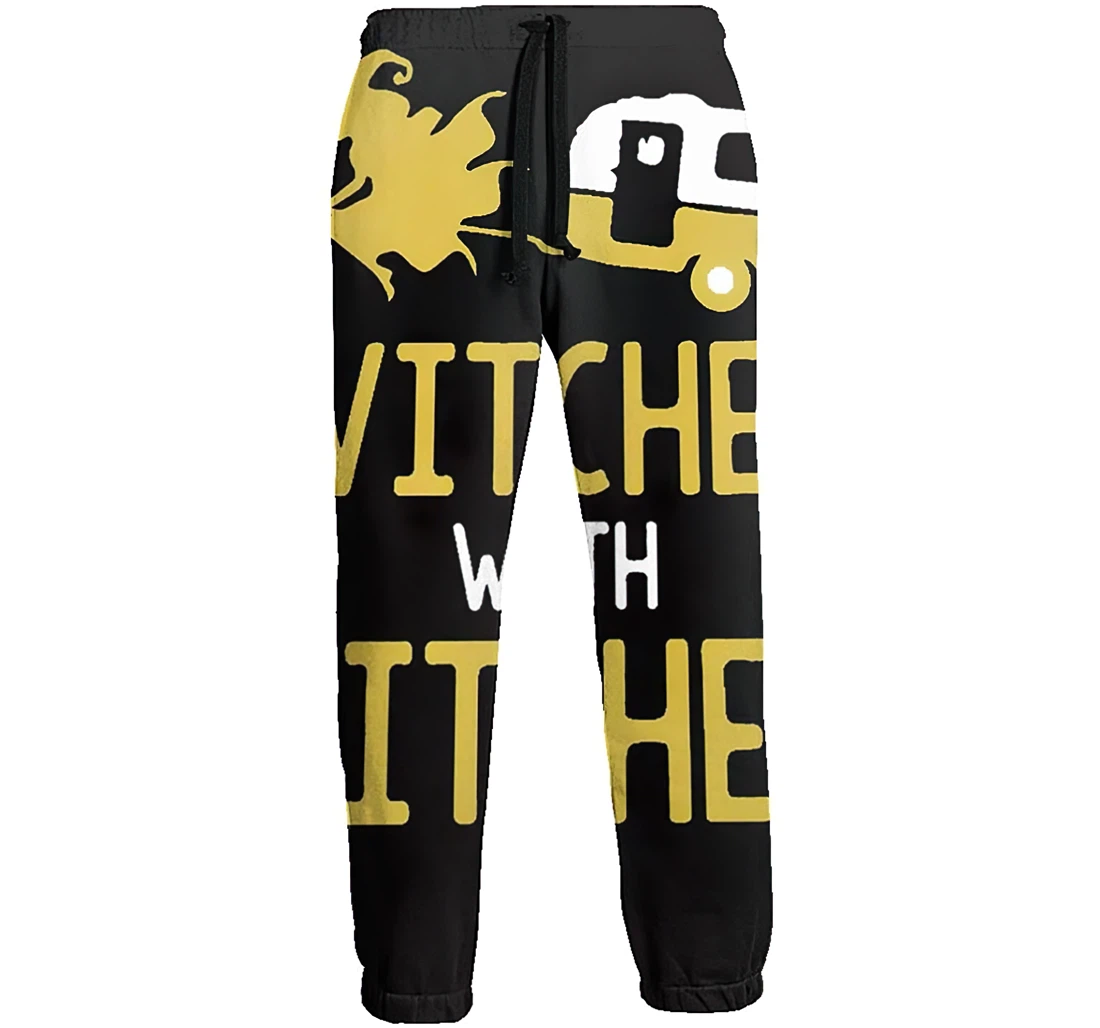 Witches With Hitches Jogger Pants 3d Sweat Pants Hip Hop Garment Unisex Spring Sweatpants Sweatpant