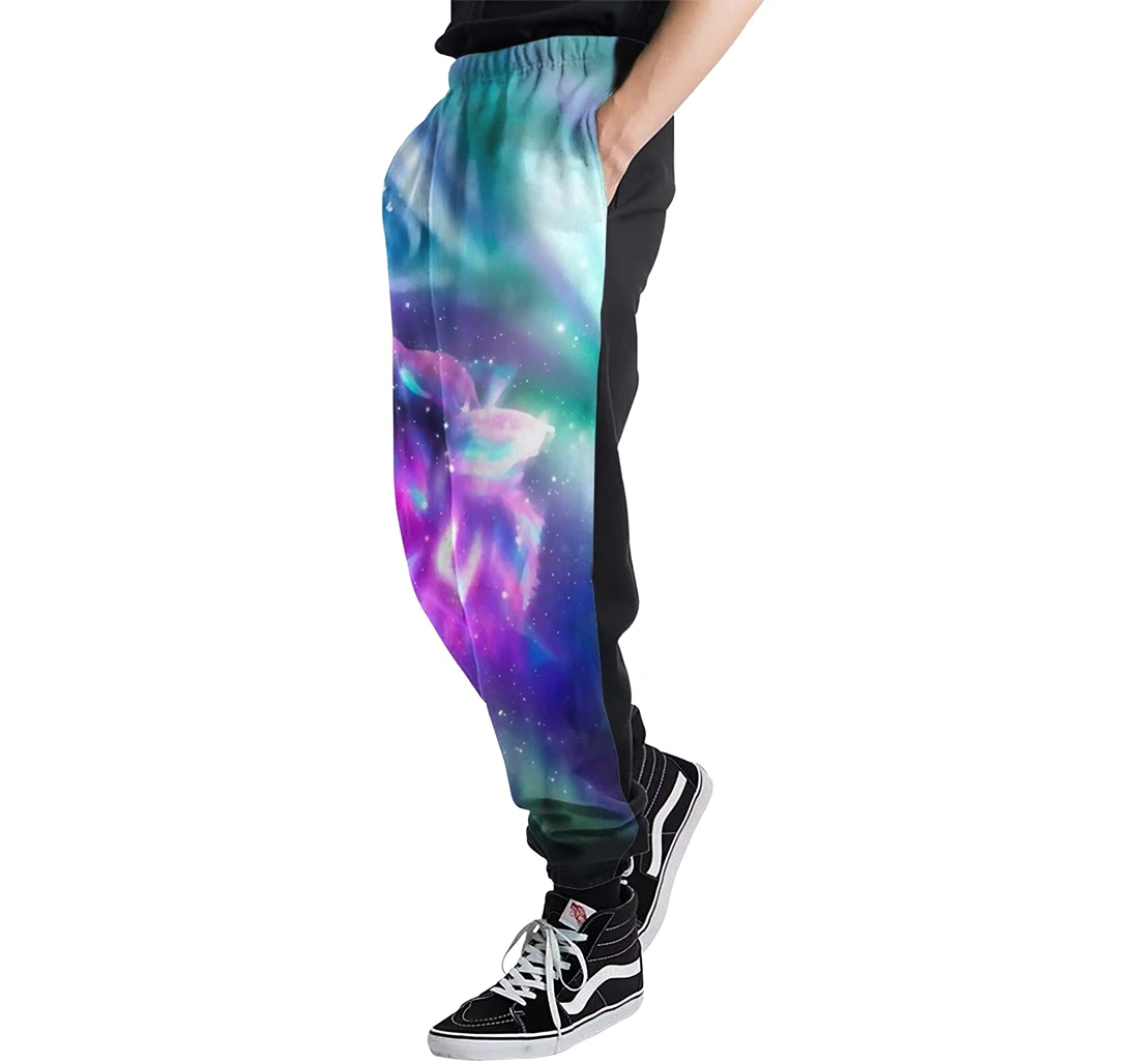 Colorful Unisex 3d Graphic Jogger Pants Lightweight Comfortable Baggy Sweatpants With Drawstring Pockets Sweatpant