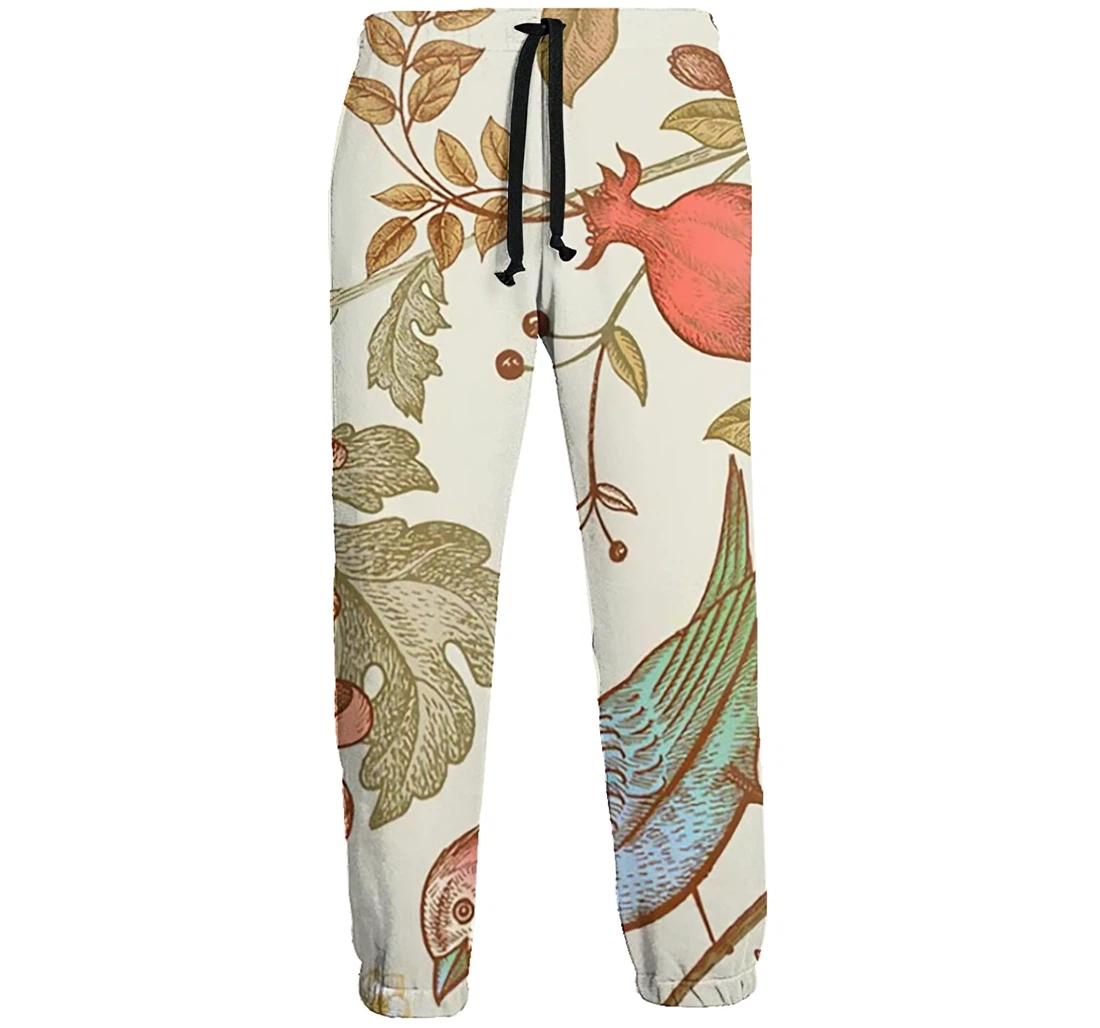 Birds In Branches Menwomen Sweatpants Funny Joggers Pants Sports Trousers With Drawstring Sweatpant