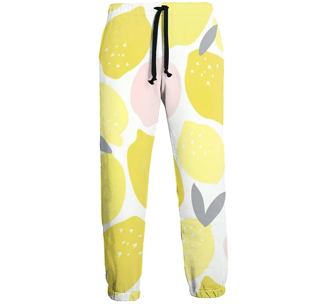 Pink Lemonade Pattern Jogger Pants 3d Sweat Pants Hip Hop Garment Unisex Spring Sweatpants Sweatpant