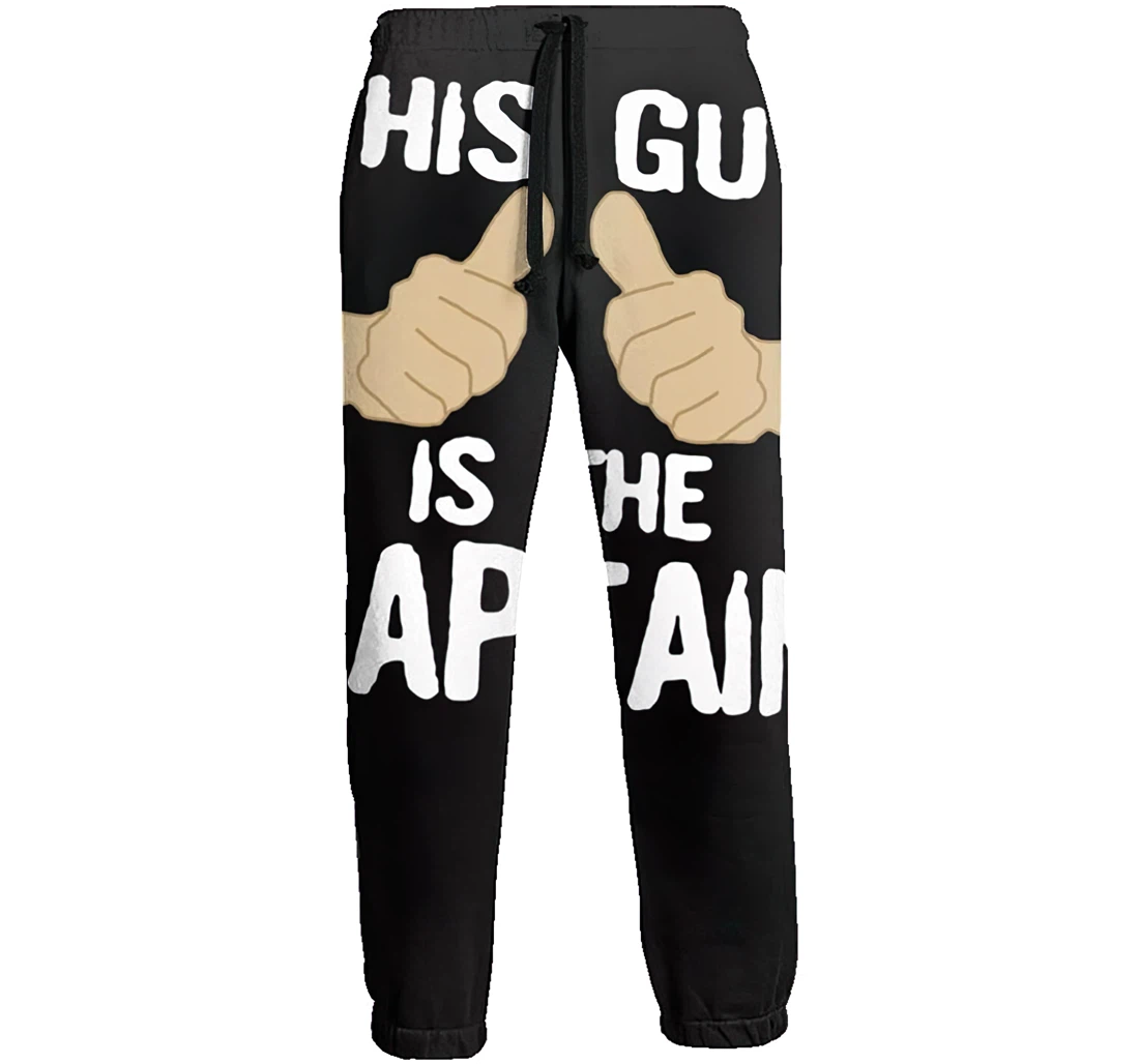 This Guy Is The Captain Menwomen Sweatpants Funny Joggers Pants Sports Trousers With Drawstring Sweatpant