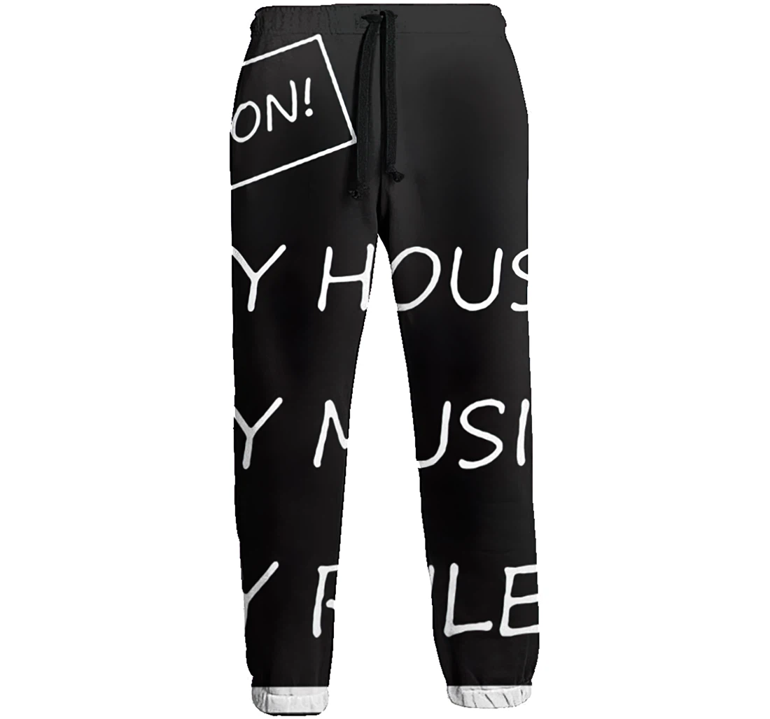 Funny Quotes Unisex 3d Graphic Jogger Pants Lightweight Comfortable Baggy Sweatpants With Drawstring Pockets Sweatpant