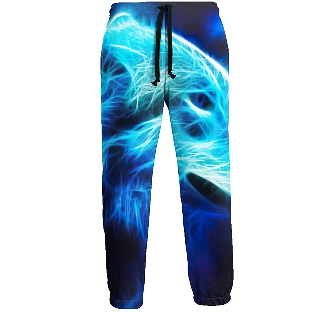 Trippy Wolf Jogger Pants 3d Sweat Pants Hip Hop Garment Unisex Spring Sweatpants Sweatpant