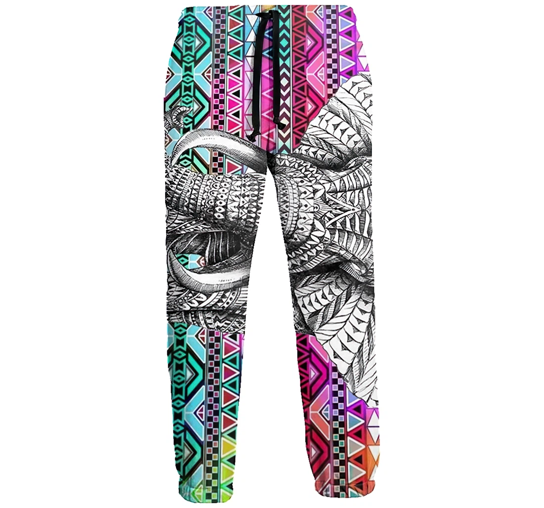 Elephant Menwomen Sweatpants Funny Joggers Pants Sports Trousers With Drawstring Sweatpant