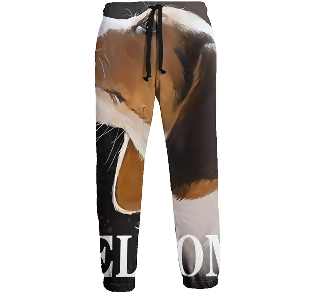 Dog Welcome Jogger Pants 3d Sweat Pants Hip Hop Garment Unisex Spring Sweatpants Sweatpant