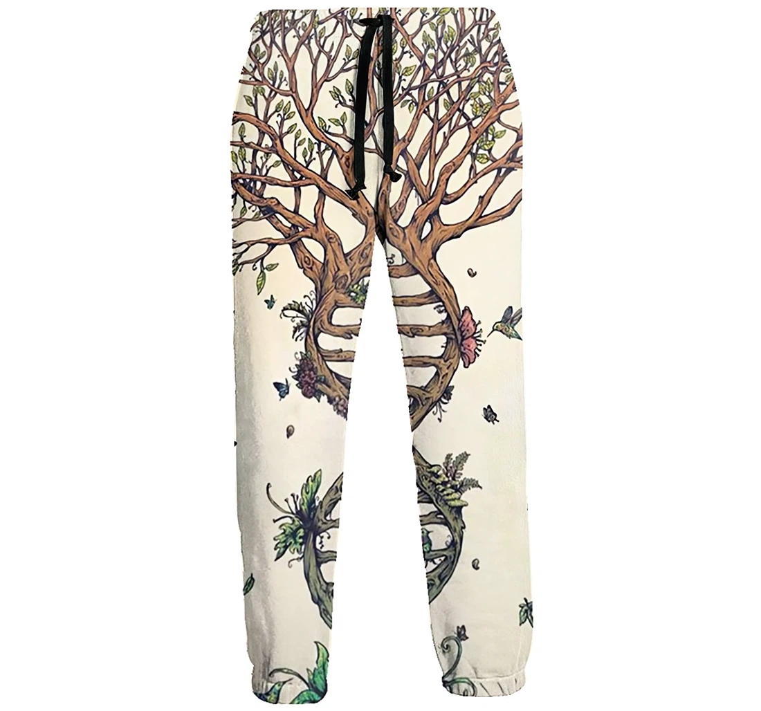 Dna Tree Unisex 3d Graphic Jogger Pants Lightweight Comfortable Baggy Sweatpants With Drawstring Pockets Sweatpant