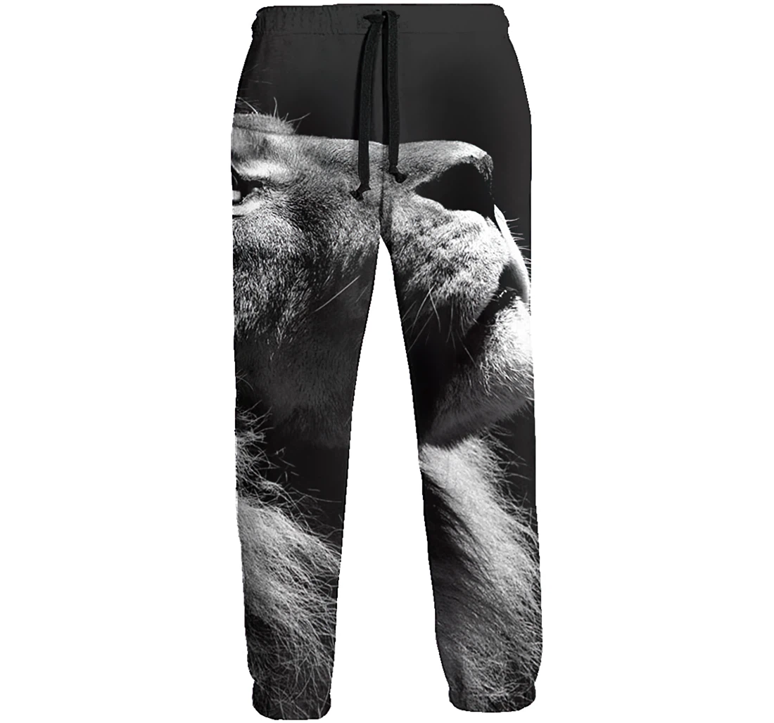 Lion Cherno Menwomen Sweatpants Funny Joggers Pants Sports Trousers With Drawstring Sweatpant