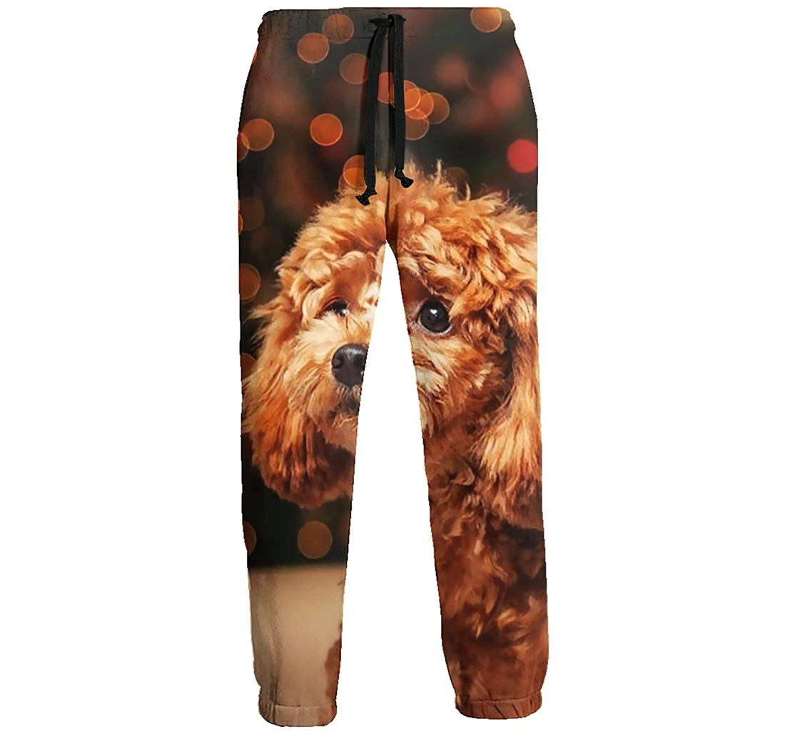 Cute Poodle Jogger Pants 3d Sweat Pants Hip Hop Garment Unisex Spring Sweatpants Sweatpant