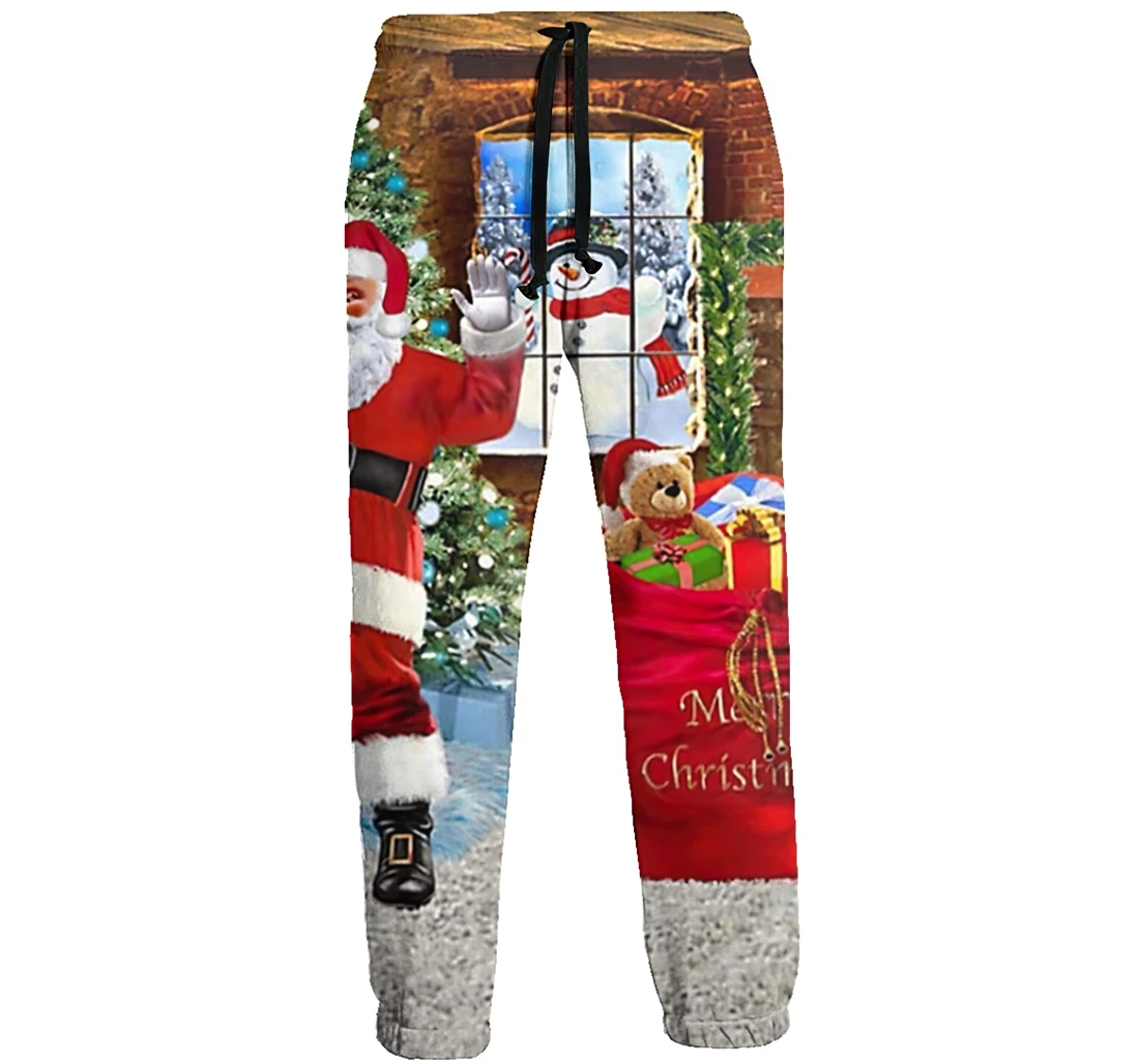 Merry Jogger Pants 3d Sweat Pants Hip Hop Garment Unisex Spring Sweatpants Sweatpant