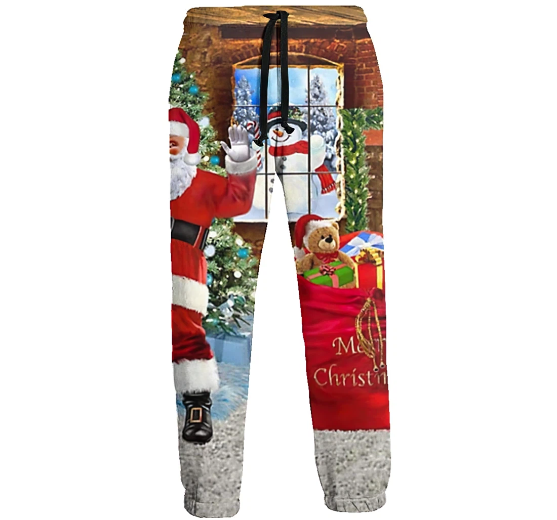 Merry Unisex 3d Graphic Jogger Pants Lightweight Comfortable Baggy Sweatpants With Drawstring Pockets Sweatpant